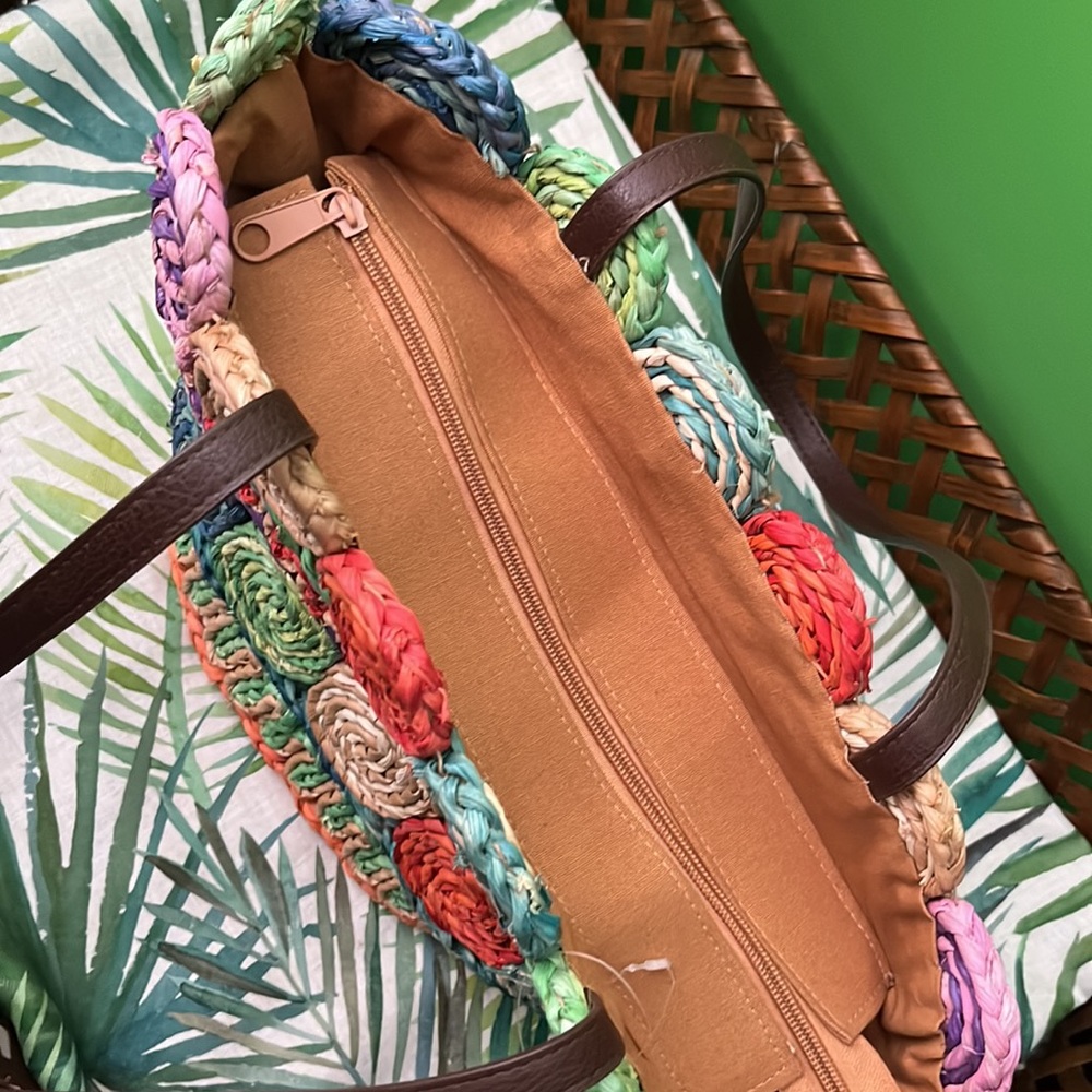 Summer Beach Bag Multi Colored - image 7